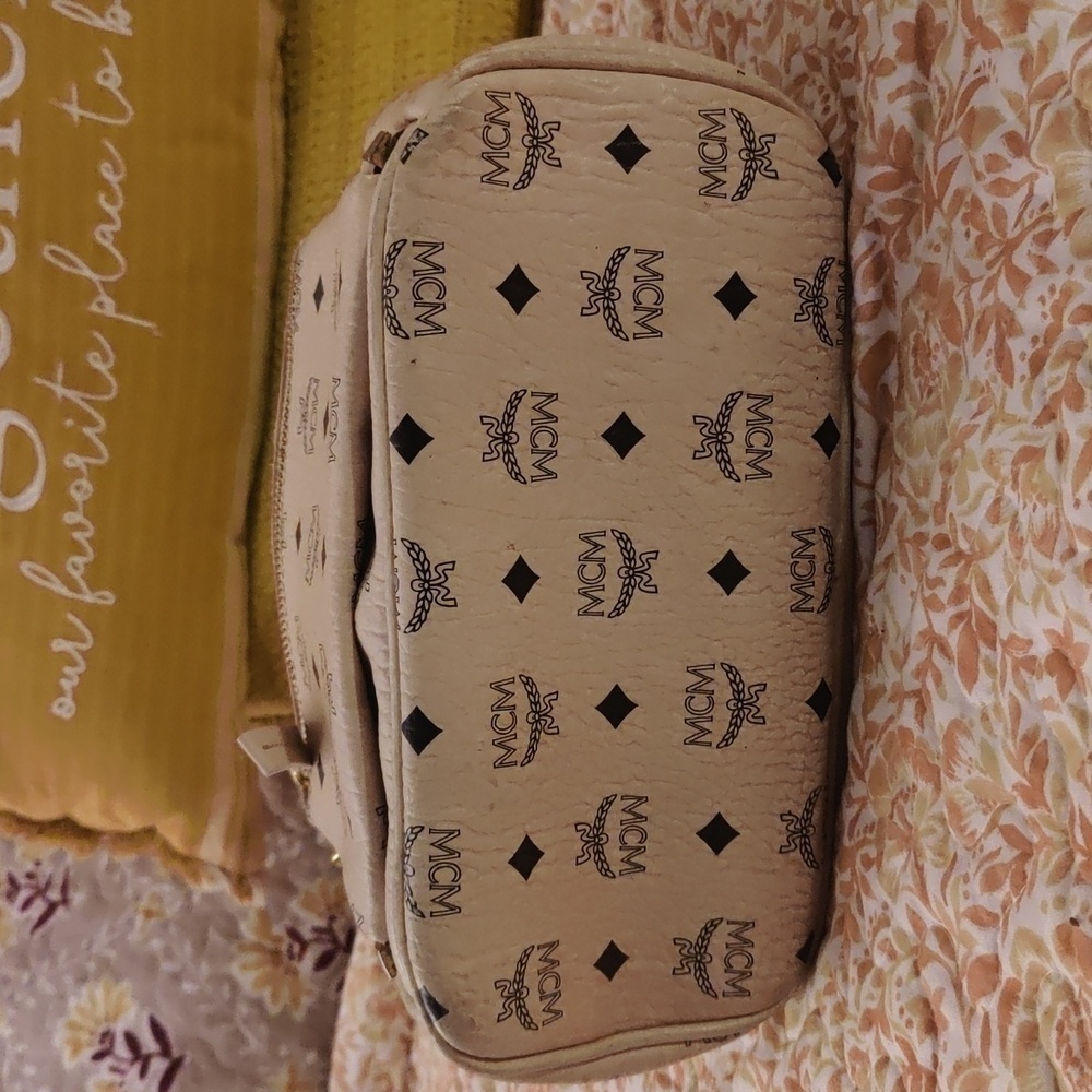 Mcm Authentic Medium Size Backpack - image 3